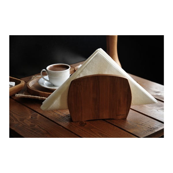 Suport din bambus pentru șervețele Bambum Lola-image-1