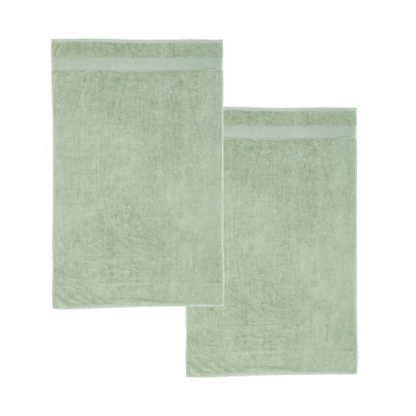 Prosoape verde 2 buc. din bumbac din frotir 90x140 cm Anti-Bacterial – Catherine Lansfield