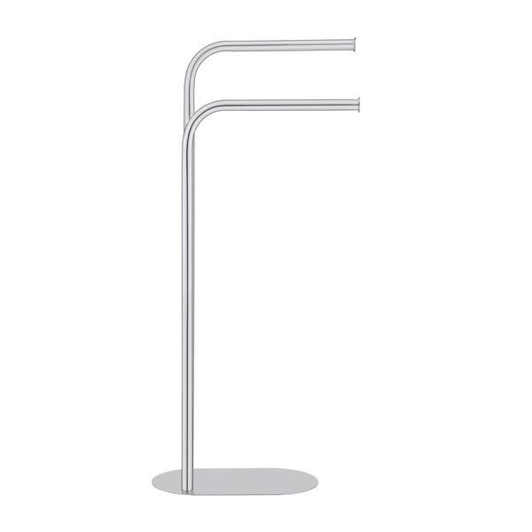 Suport pentru prosoape argintiu lucios din oțel inoxidabil Levante – Wenko-image-4