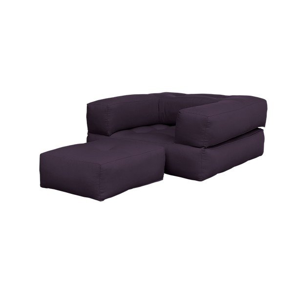 Fotoliu extensibil Karup Cube Purple-image-3
