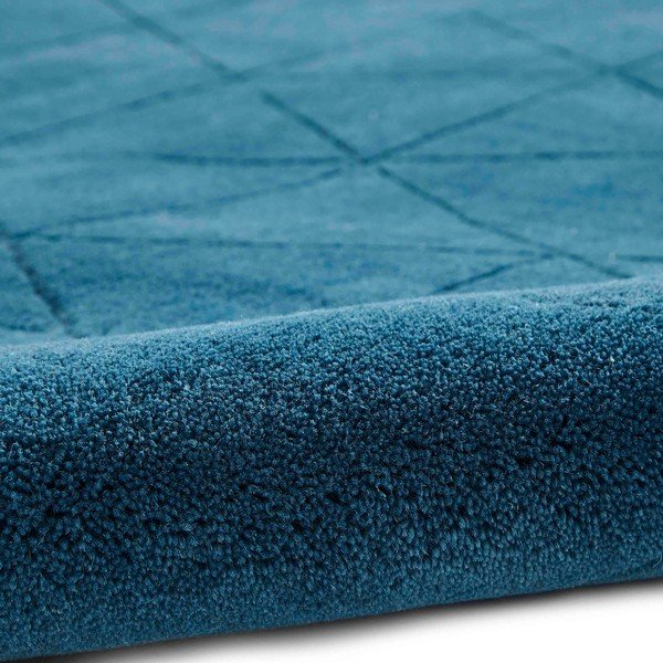 Covor din lână Think Rugs Kasbah, 120 x 170 cm, albastru-image-1