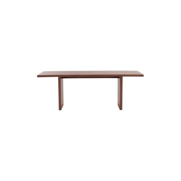 Masă de dining cu aspect de lemn de nuc 90x210 cm Aspelund – Jotex-image-3