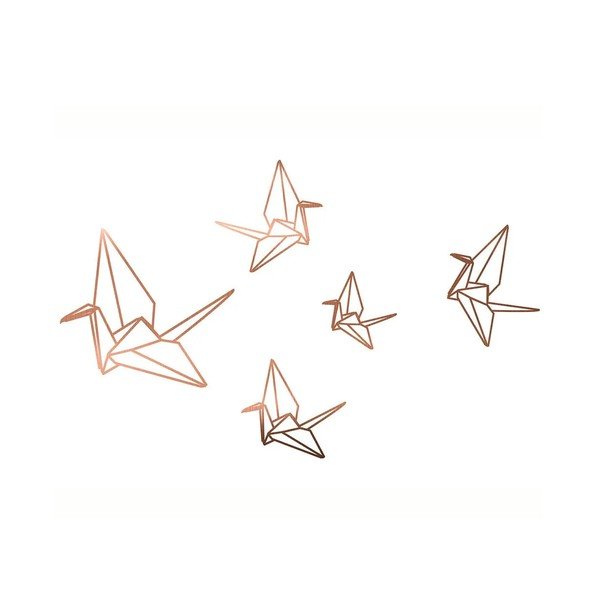 Autocolant pentru perete Surdic Origami