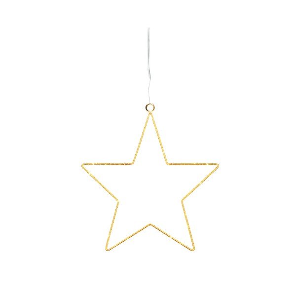 Decorațiune luminoasă aurie cu baterii Liva Star – Sirius