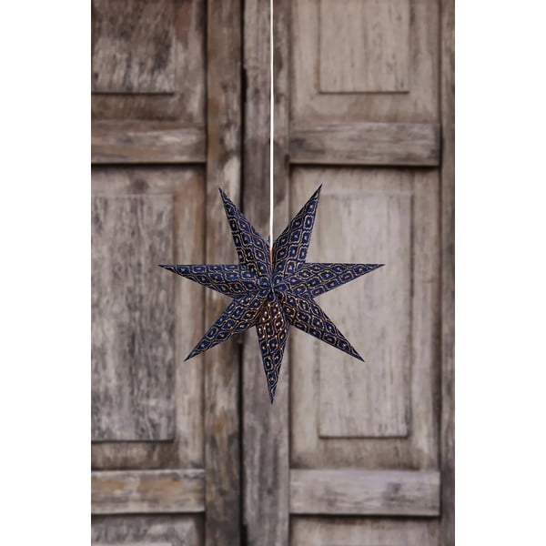 Decorațiune luminoasă de Crăciun albastru-închis suspendată Baroque – Markslöjd-image-3