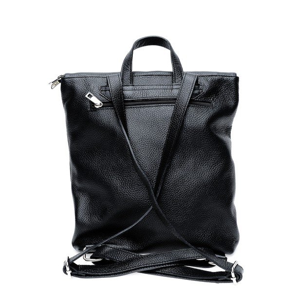 Rucsac din piele Isabella Rhea, roșu-image-1