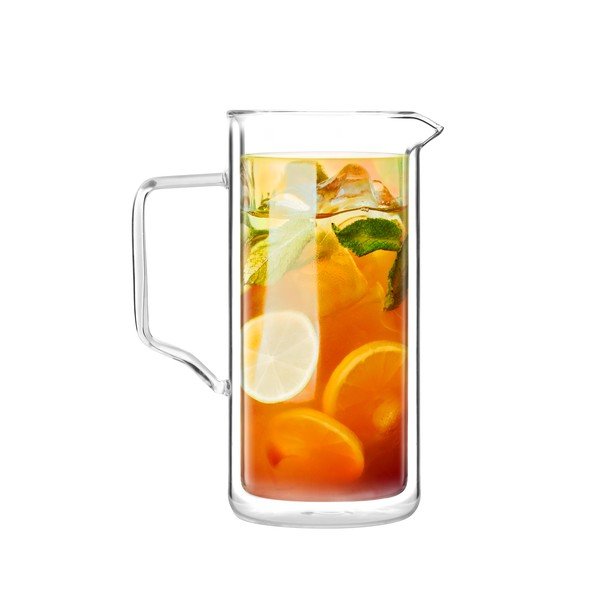 Ulcior cu perete dublu din sticlă borosilicată Vialli Design, 1 l-image-2