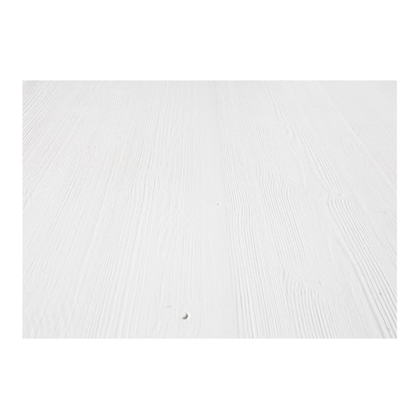 Masă din lemn masiv Zuiver A Framed, 200 x 90 cm, alb-image-4