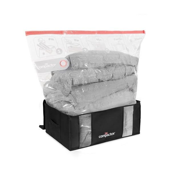 Cutie depozitare cu vacuum Compactor Black Edition, capacitate 210 l, negru-image-3