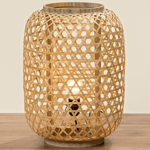 Lampă din bambus Boltze Globo, ⌀ 34 cm