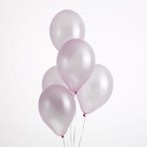 Set 50 baloane Neviti Simply Love, roz deschis