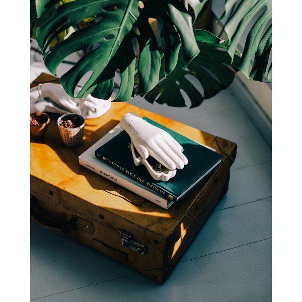 Cutie din ceramică pentru bijuterii DOIY Hand, 23 x 11 cm-image-1