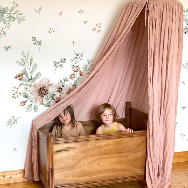 Set autocolante de perete Dekornik Meadow Flowers Pastel L-image-2