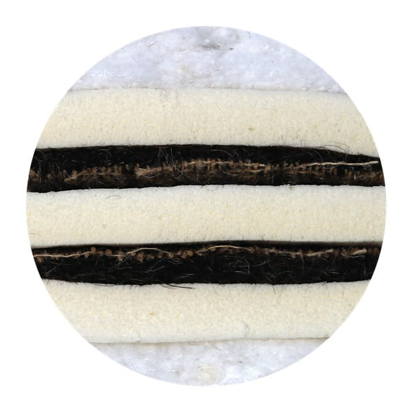 Saltea tip uton moale albă 80x200 cm Triple latex - Karup Design-image-3