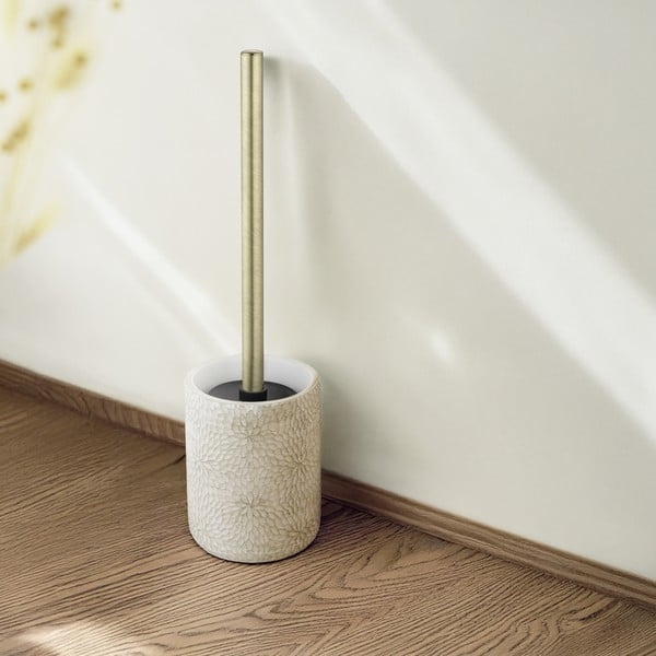 Perie de WC albă din polirășină Montalfano – Wenko-image-1