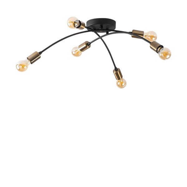 Plafonieră neagră 67x67 cm Banana – Opviq lights