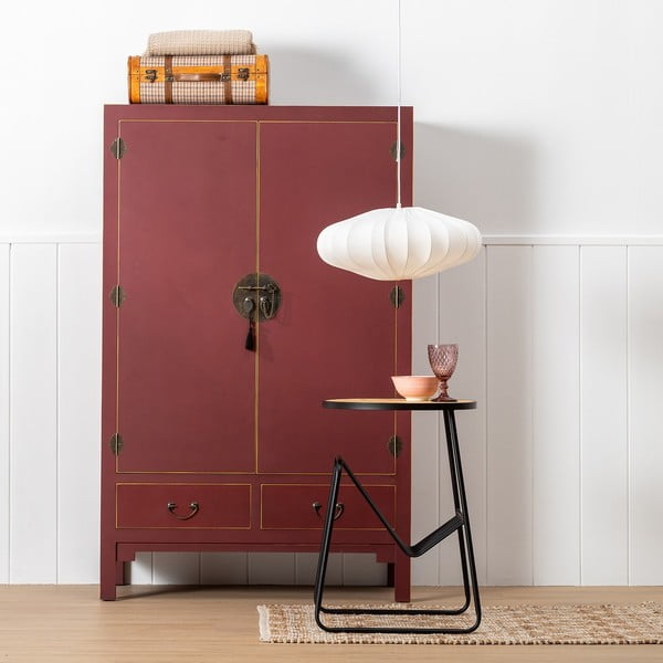 Șifonier burgundy 100x160 cm Oriente – Ixia-image-3