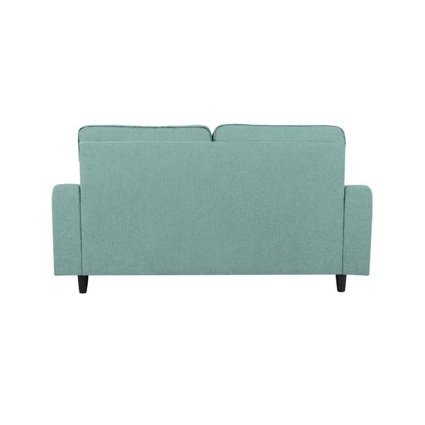Canapea cu 3 locuri Kooko Home Salsa, verde deschis -image-2