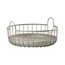 Coș de depozitare din sârmă din metal ø 38x18 cm Inu – Zone