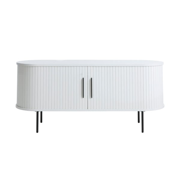 Comodă TV albă 120x56x40 cm Nola – Unique Furniture