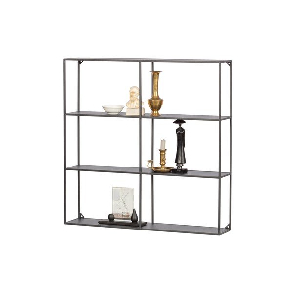 Raft negru etajat din metal Meert – WOOOD-image-2