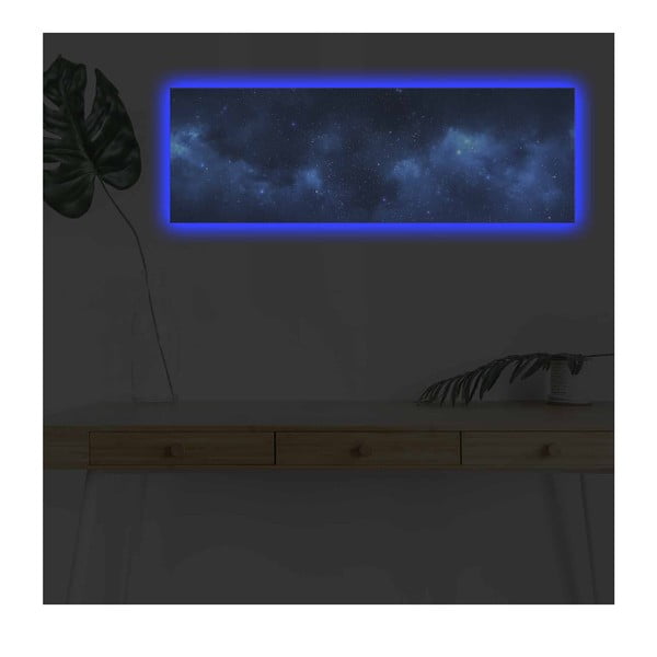 Tablou 90x30 cm Nebula – Wallity