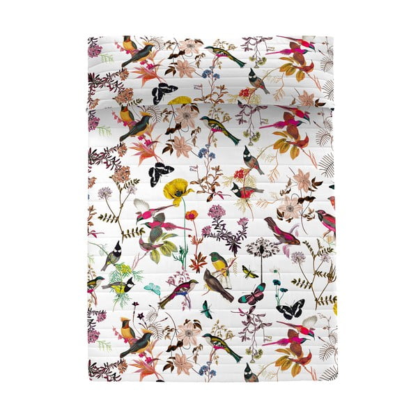 Cuvertură matlasată din bumbac 180x260 cm Birds of paradice – Happy Friday