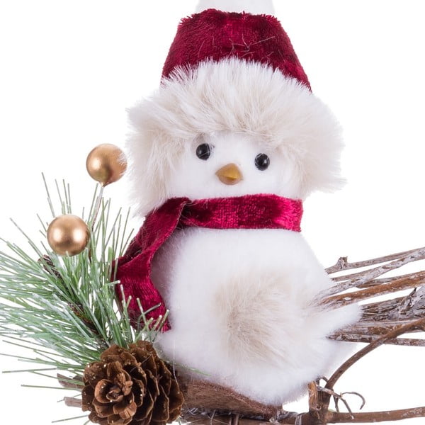 Ornament de Crăciun din material textil 13 cm Bird – Casa Selección-image-1