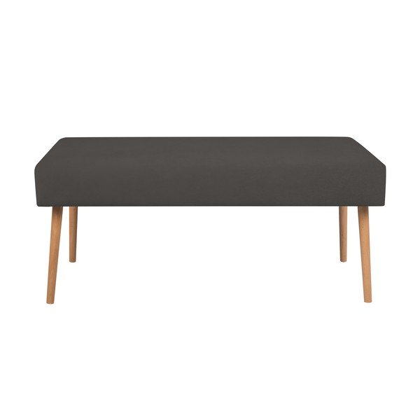 Bancă Mazzini Sofas Bergamot, gri închis-image-1