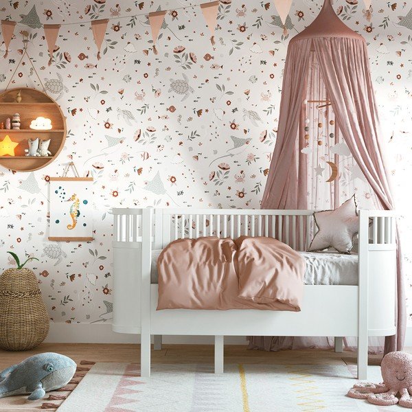 Tapet pentru copii 10 m x 50 cm Dreamy Sealife – Lilipinso-image-2