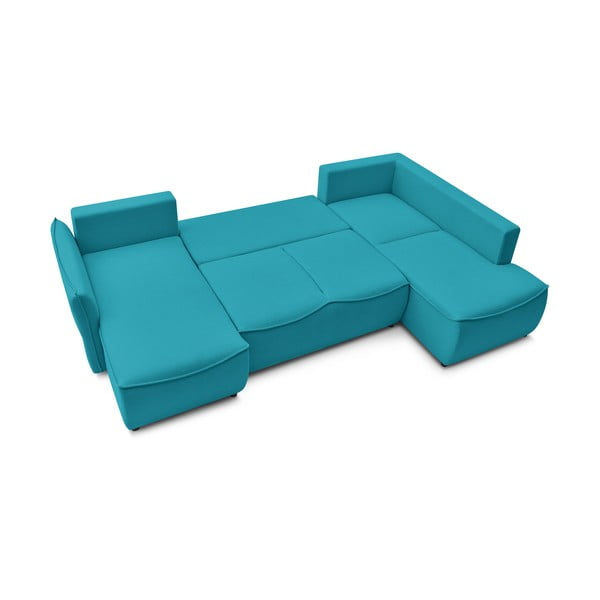 Colțar turcoaz extensibil (cu colțar pe partea dreaptă) Leon – Bobochic Paris-image-3