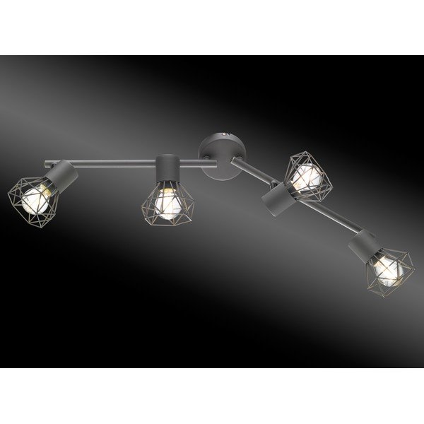 Spot negru 8x60 cm Ran – Fischer & Honsel-image-2