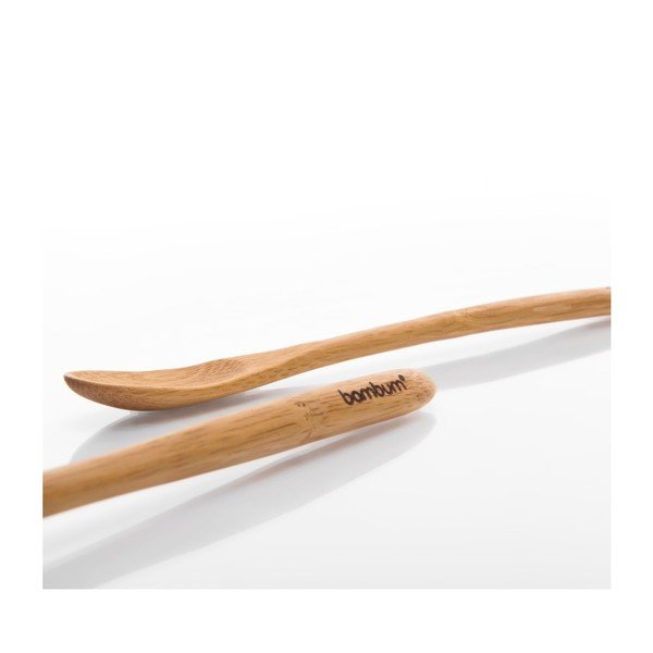 Set 2 lingurițe din bambus pentru latté Bambum Legro-image-1