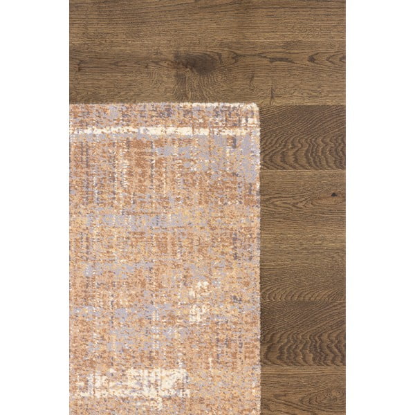 Covor maro din lână 133x180 cm Layers – Agnella-image-3