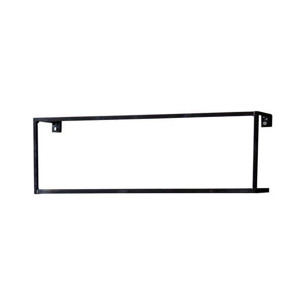 Raft WOOOD Meert, lungime 50 cm, negru-image-3
