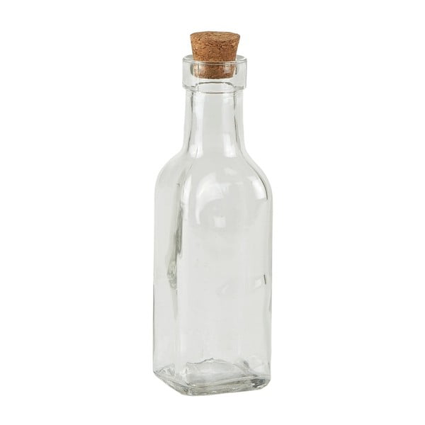 Sticlă cu capac KJ Collection, înălțime 15,5 cm