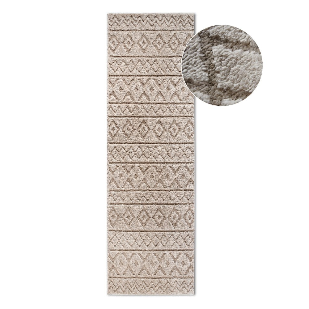 Covor tip traversă bej 80x240 cm Carpet Itinerance Beige – Elle Decoration