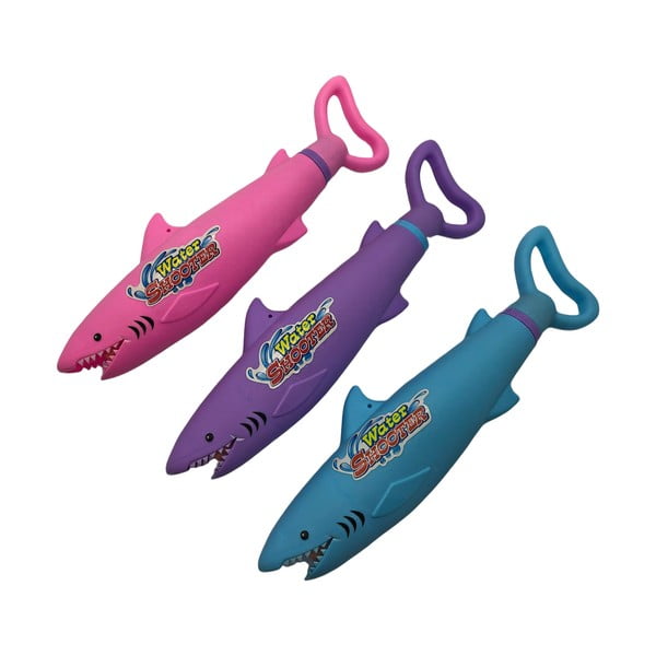 Set 3 jucării cu apă tip seringă Big Mouth Inc. Sharks