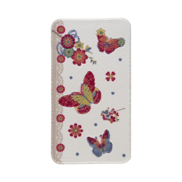 Covoraș de baie Confetti Bathmats Battus Red, 55 x 57 cm-image-1
