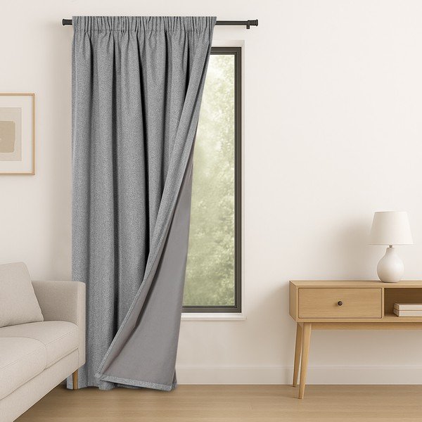 Draperie gri blackout 140x250 cm Corita – Restilo-image-1