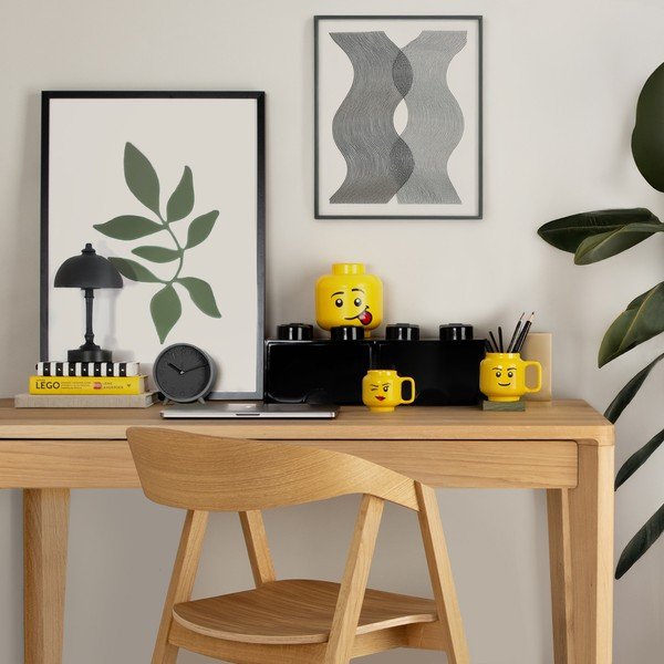 Cutie pătrată pentru depozitare LEGO®, negru-image-1