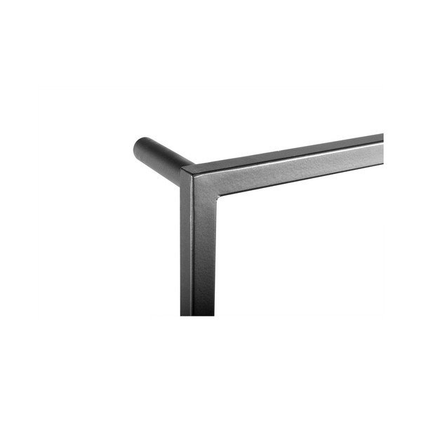 Suport metalic de perete pentru prosoape Sapho Ska, negru-image-3