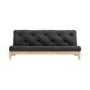 Canapea variabilă Karup Design Fresh Natural/Dark Grey