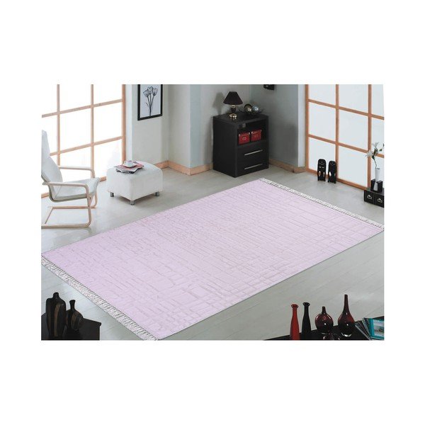 Covor rezistent Vitaus Beyaz, 80 x 300 cm