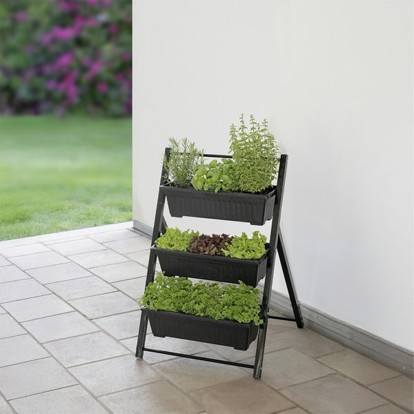 Suport pentru flori din metal (înălțime 85 cm) Vertical – Maximex-image-1