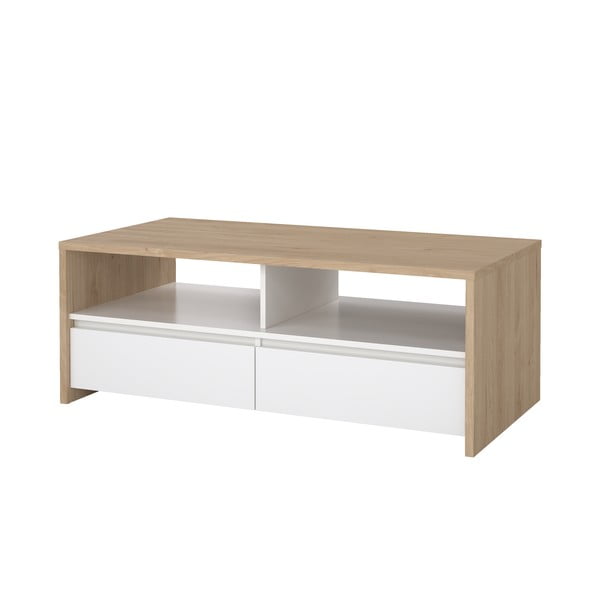 Măsuță de cafea albă-în culoare naturală 60x120 cm Next – Tvilum-image-4