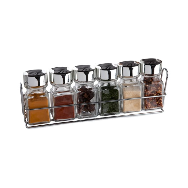 Set recipiente pentru condimente cu suport Sabichi Spicy-image-1