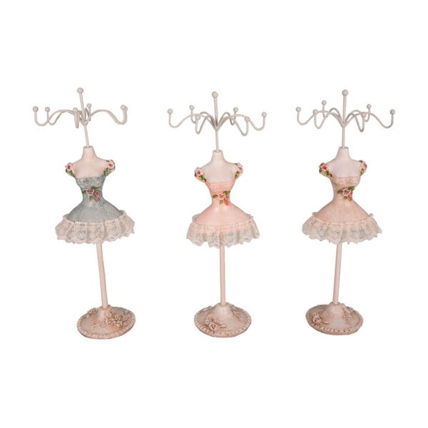 Set 3 suporturi pentru bijuterii Antic Line Ballerinas, înălțime 25 cm