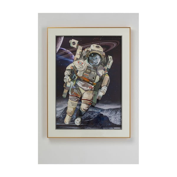 Tablou în ramă Kare Design Astronaut, 100 x 75 cm