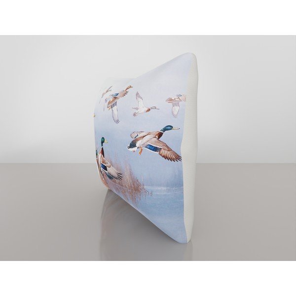 Față de pernă cu amestec din bumbac Vitaus River, 43 x 43 cm-image-2